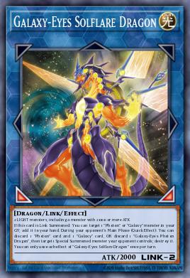 Galaxy-Eyes Solflare Dragon