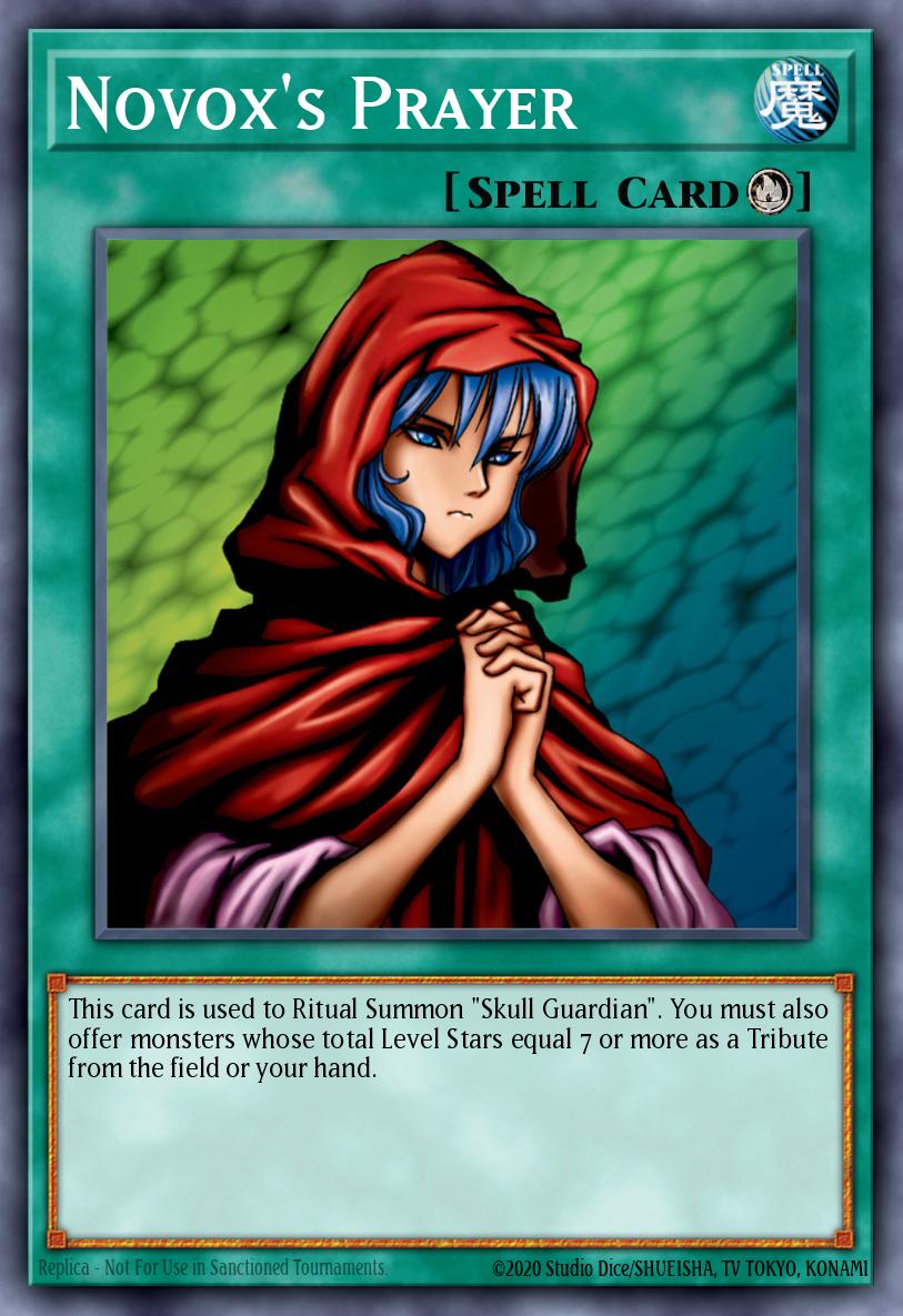 Novox's Prayer