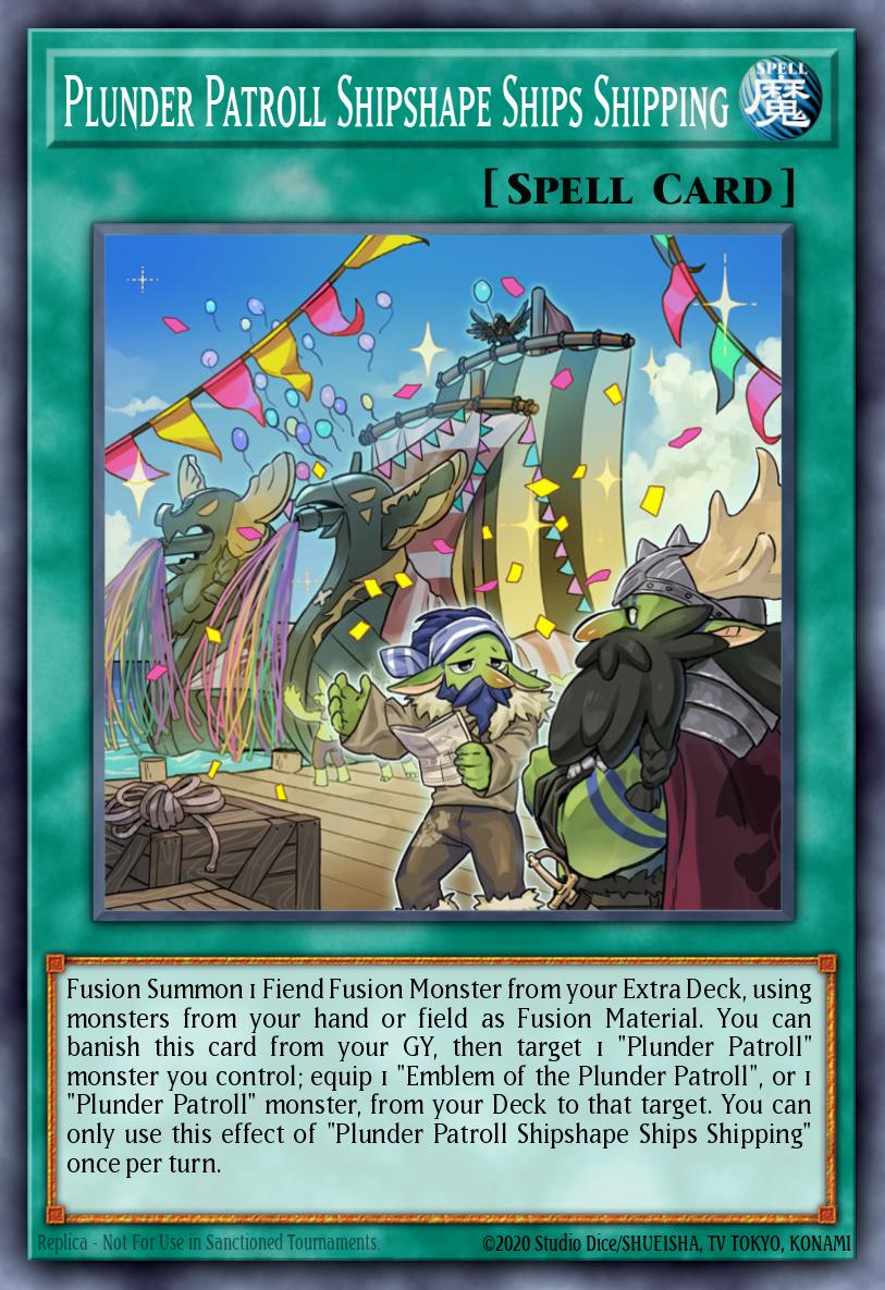 Plunder Patroll Shipshape Ships Shipping