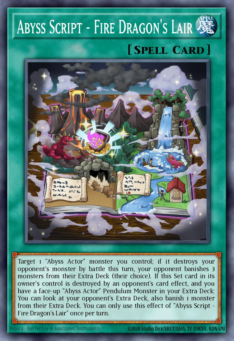 Abyss Script - Fire Dragon's Lair