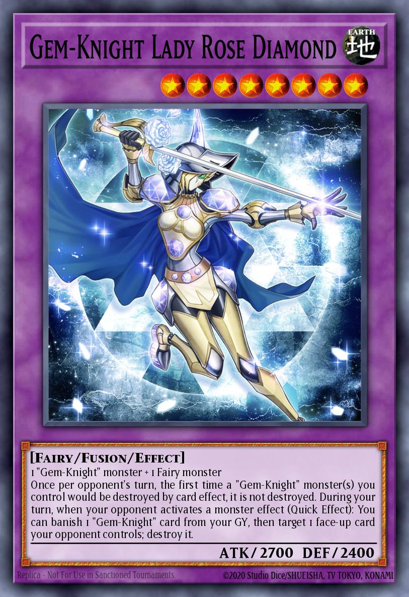 Gem-Knight Lady Rose Diamond