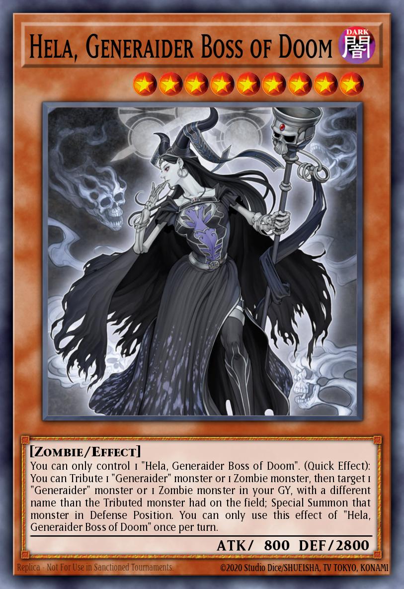 Hela, Generaider Boss of Doom
