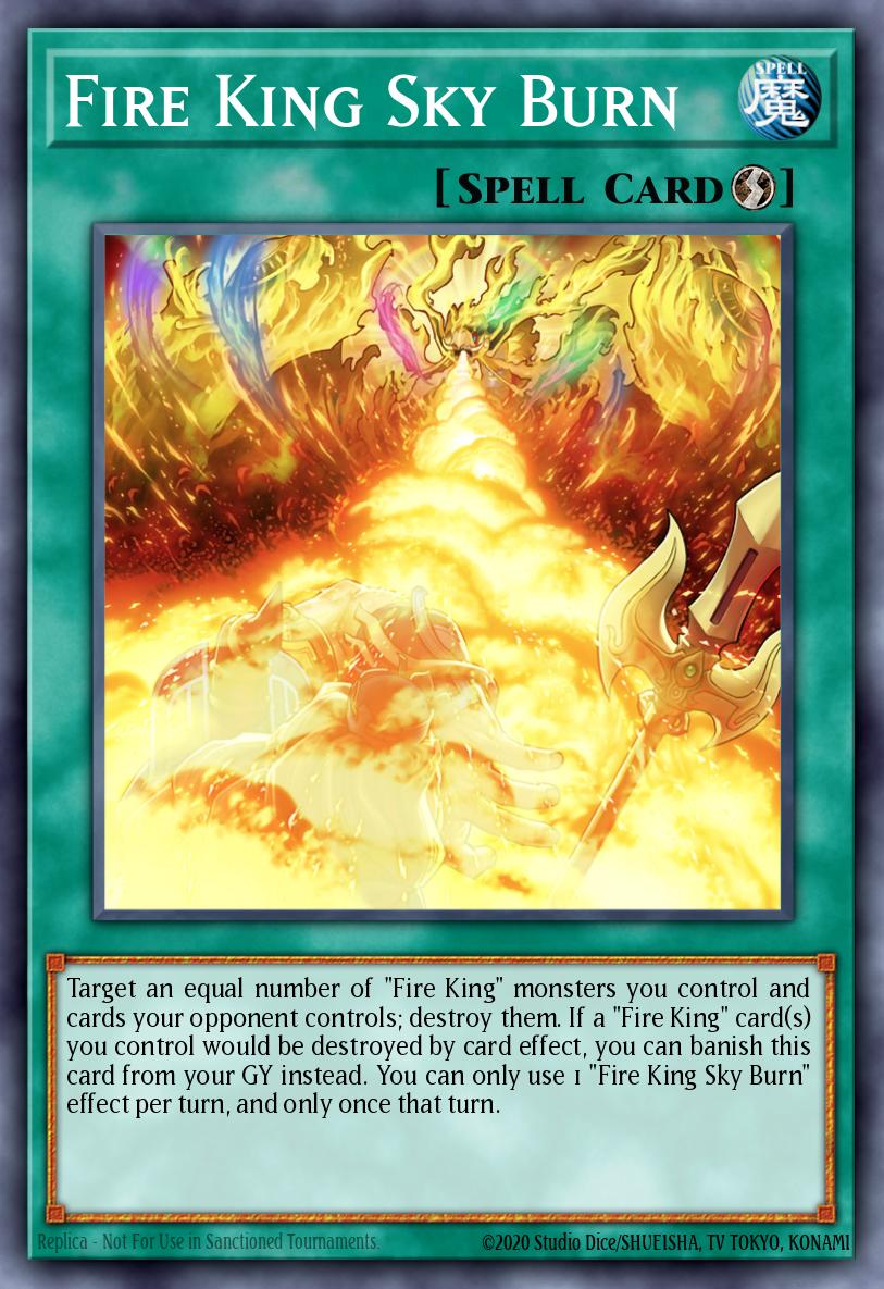 Fire King Sky Burn
