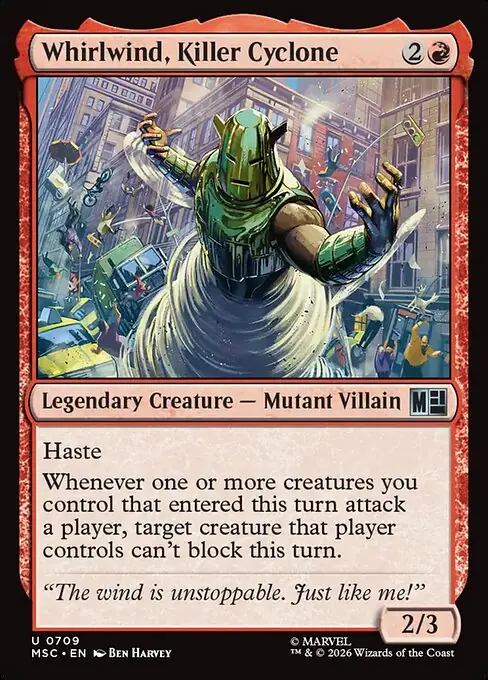 Whirlwind, Killer Cyclone