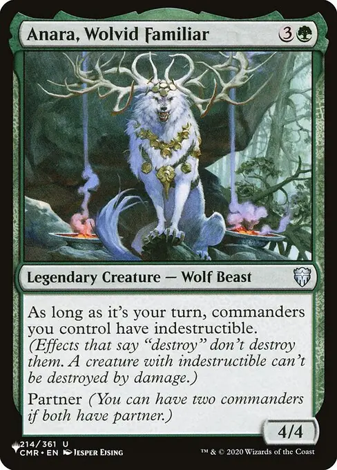 Anara, Wolvid Familiar
