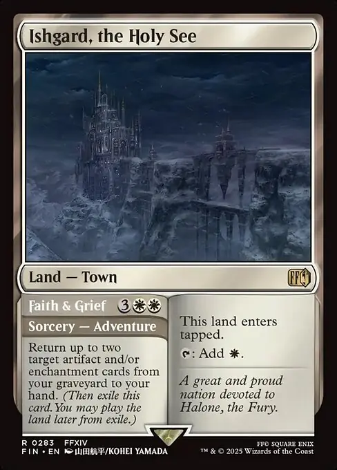 Ishgard, the Holy See // Faith & Grief