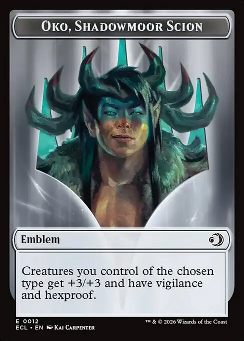 Oko, Shadowmoor Scion Emblem