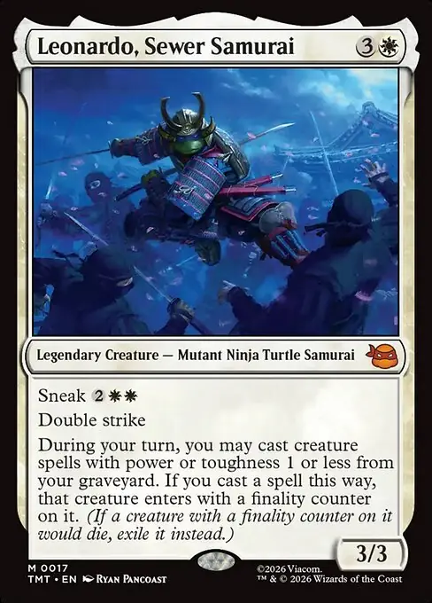 Leonardo, Sewer Samurai