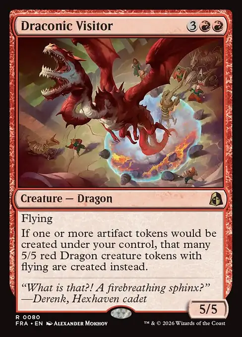 Draconic Visitor