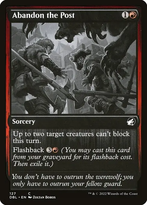 Abandon the Post