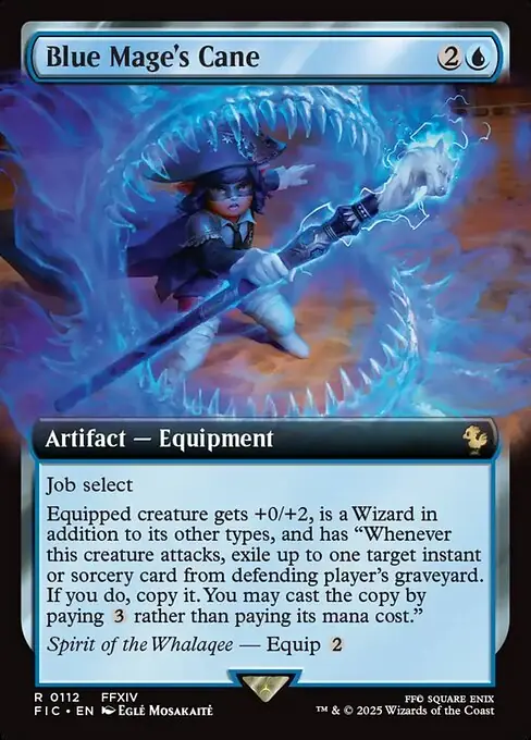 Blue Mage's Cane