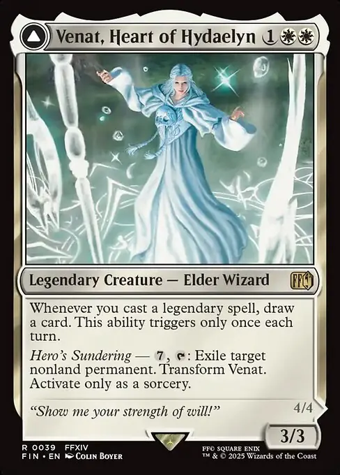Venat, Heart of Hydaelyn // Hydaelyn, the Mothercrystal