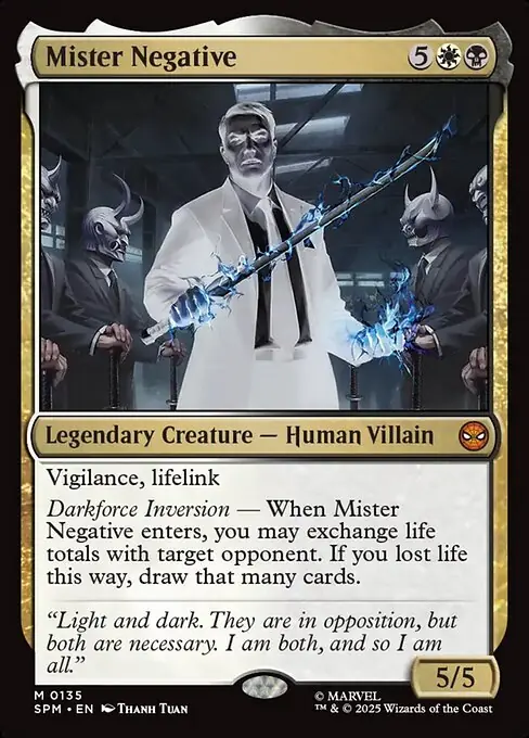 Mister Negative