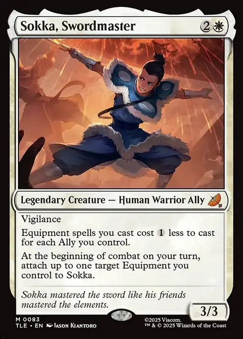 Sokka, Swordmaster