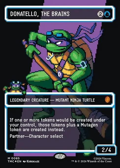 Donatello, the Brains