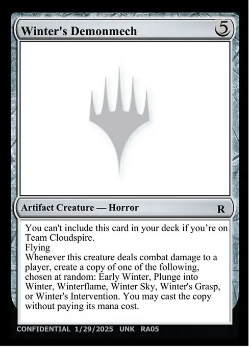 Winter's Demonmech