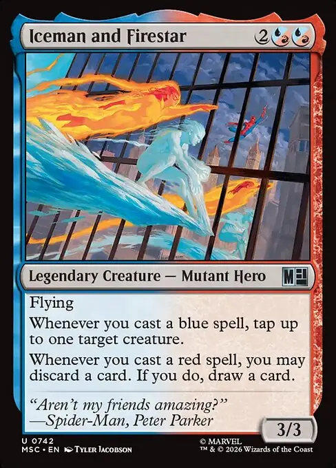 Iceman and Firestar