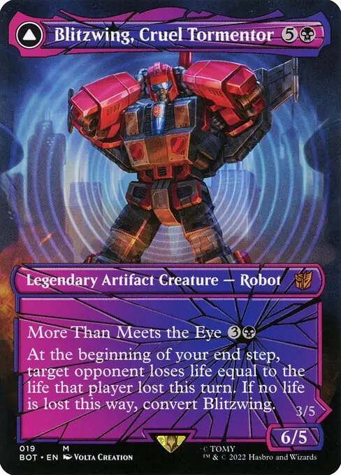 Blitzwing, Cruel Tormentor // Blitzwing, Adaptive Assailant