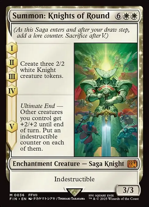 Summon: Knights of Round