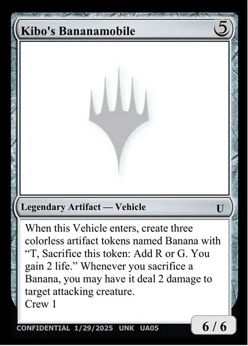 Kibo's Bananamobile