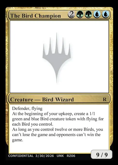 The Bird Champion