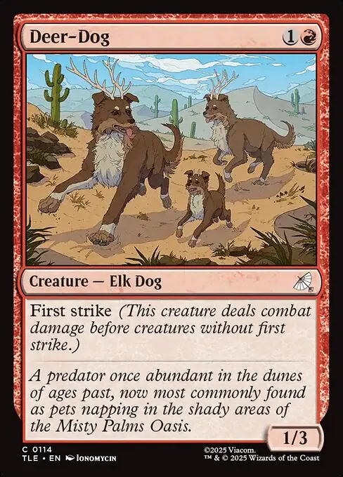 Deer-Dog