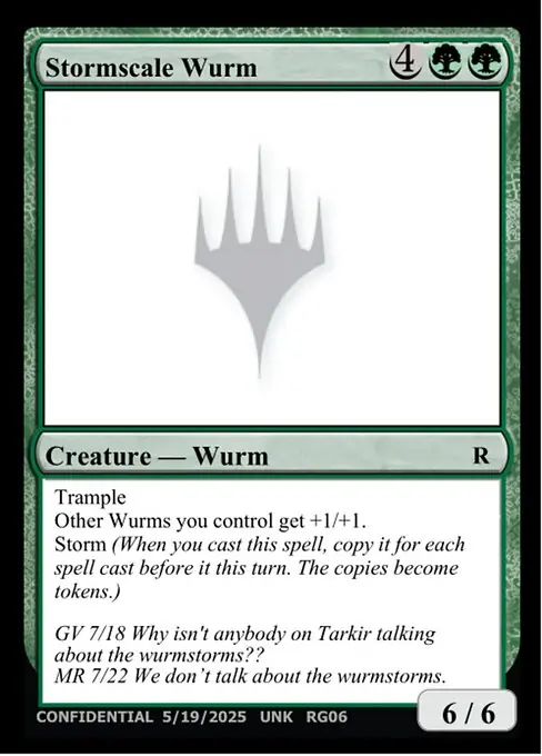 Stormscale Wurm