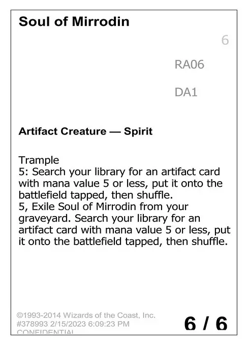 Soul of Mirrodin