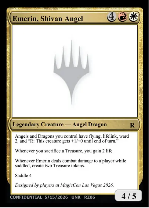 Emerin, Shivan Angel
