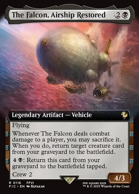 The Falcon, Airship Restored