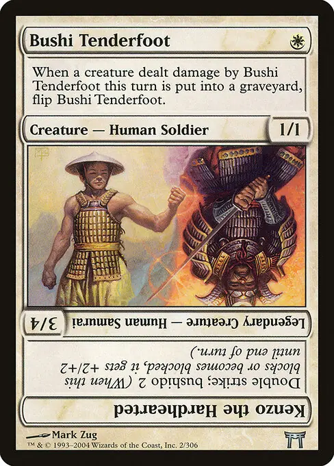Bushi Tenderfoot // Kenzo the Hardhearted