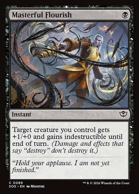 Masterful Flourish