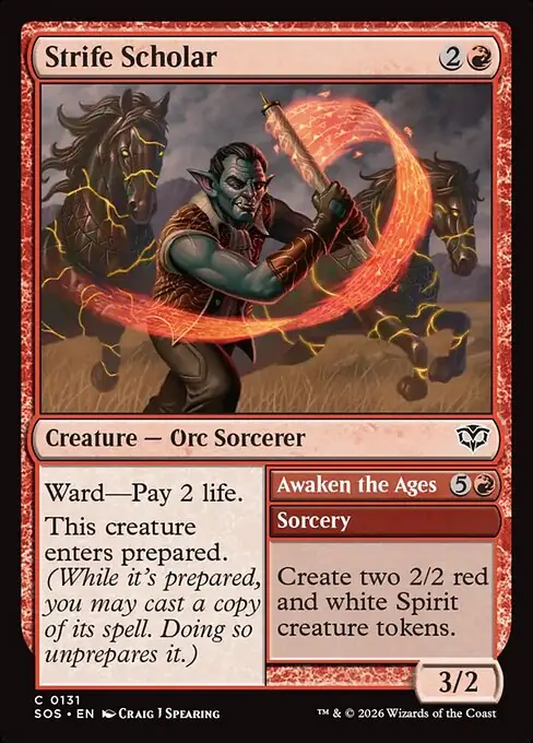 Strife Scholar // Awaken the Ages