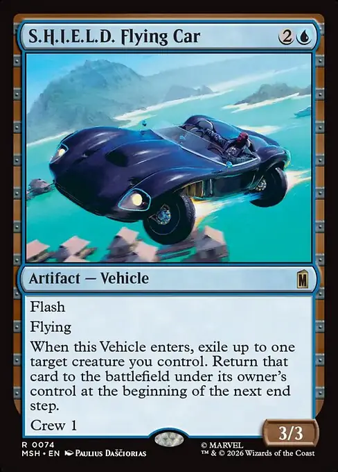 S.H.I.E.L.D. Flying Car