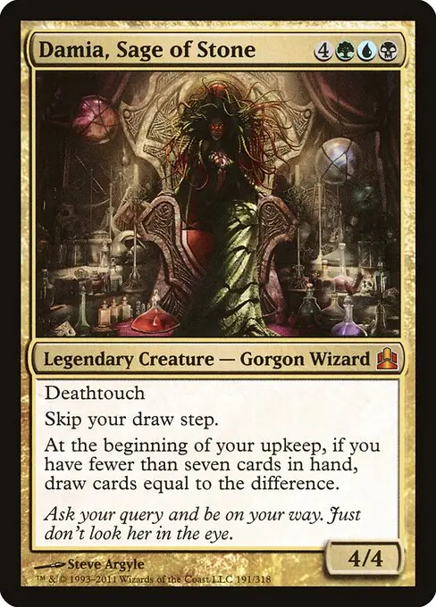 Damia, Sage of Stone