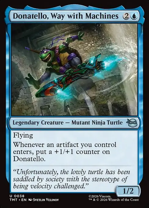 Donatello, Way with Machines