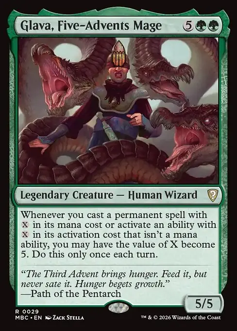 Glava, Five-Advents Mage