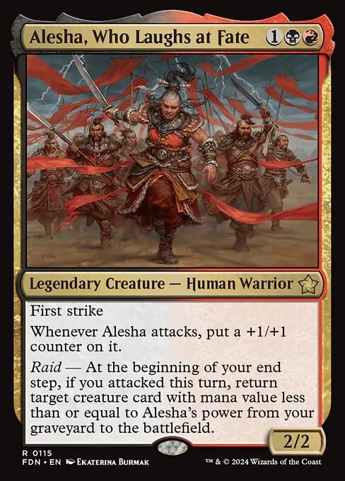 Alesha, Who Laughs at Fate