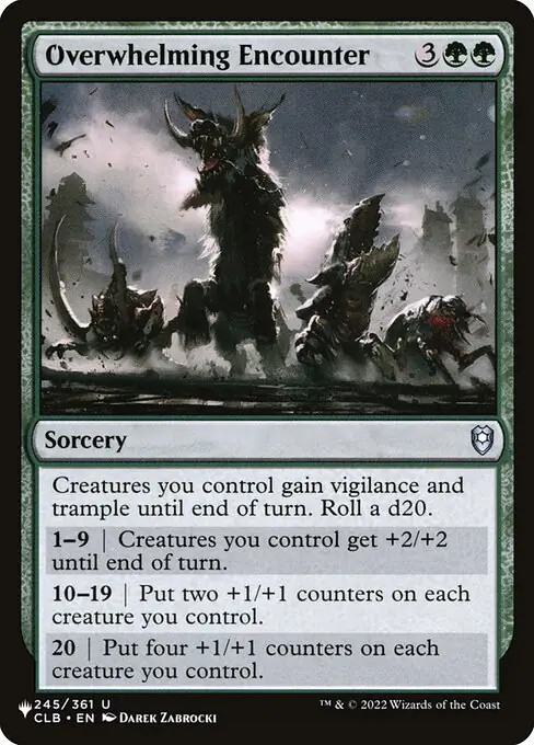 Overwhelming Encounter
