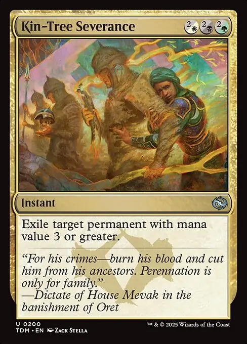 Kin-Tree Severance