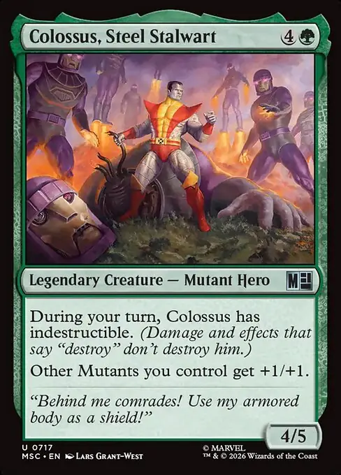 Colossus, Steel Stalwart