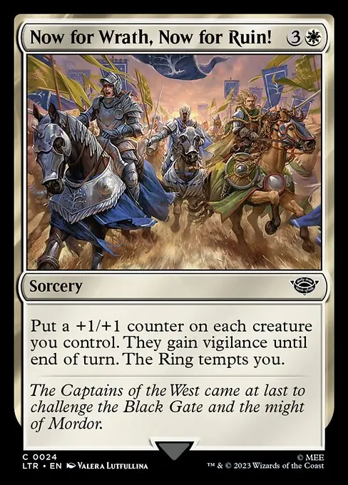 Now for Wrath, Now for Ruin!