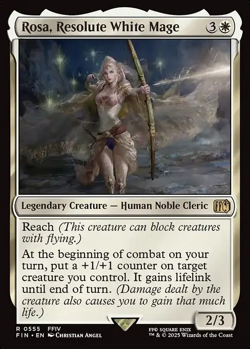 Rosa, Resolute White Mage