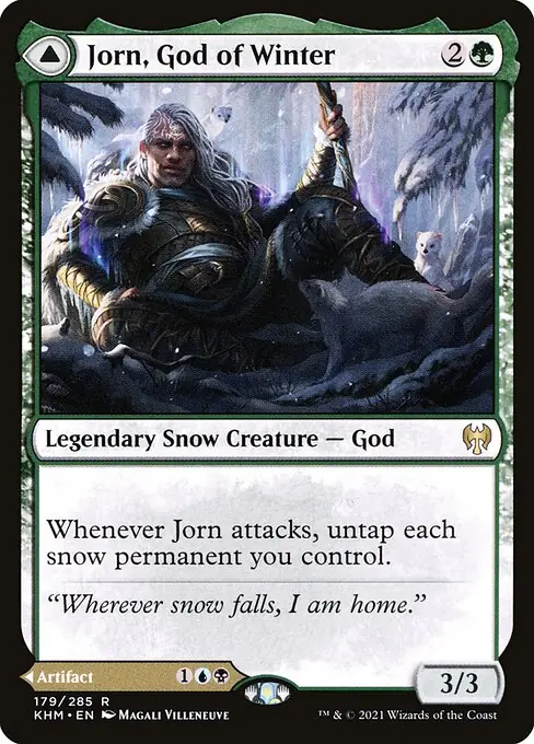 Jorn, God of Winter // Kaldring, the Rimestaff