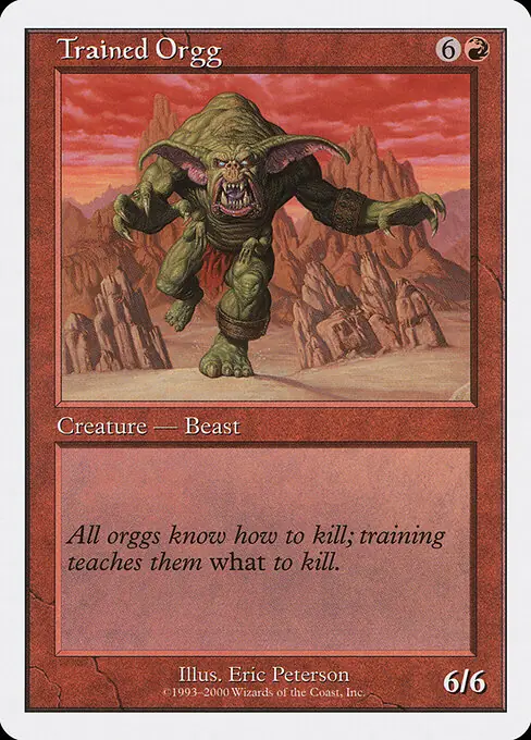 Trained Orgg