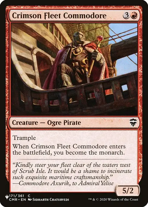 Crimson Fleet Commodore