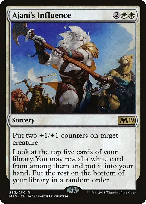Ajani's Influence