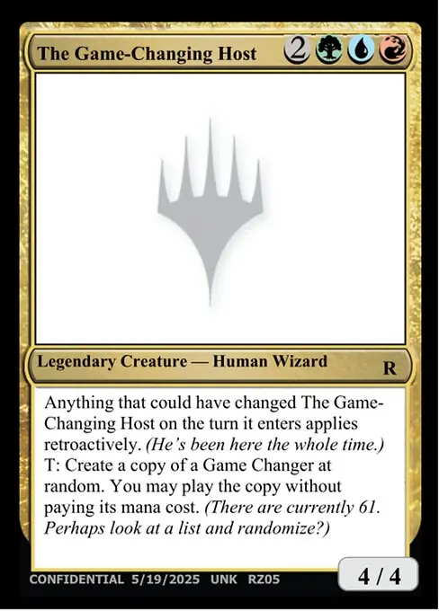 The Game-Changing Host