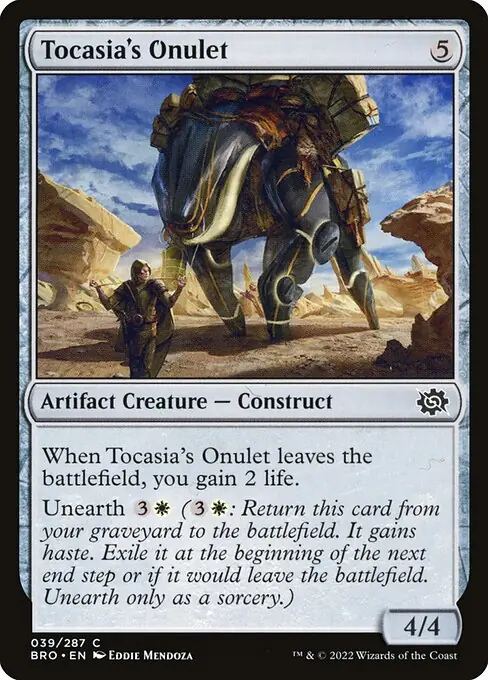 Tocasia's Onulet
