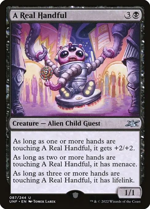 A Real Handful